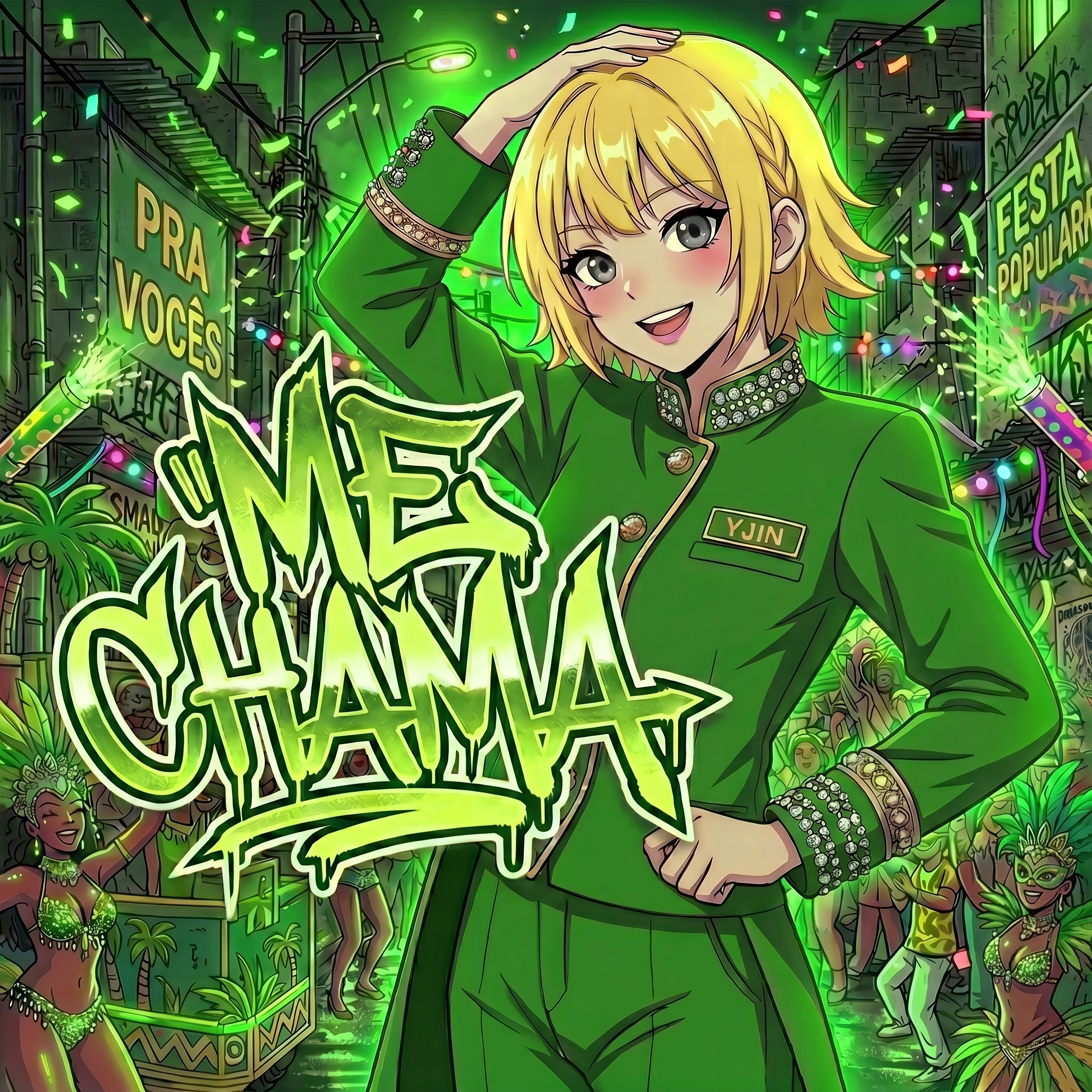 YJIN — Me Chama official album jacket