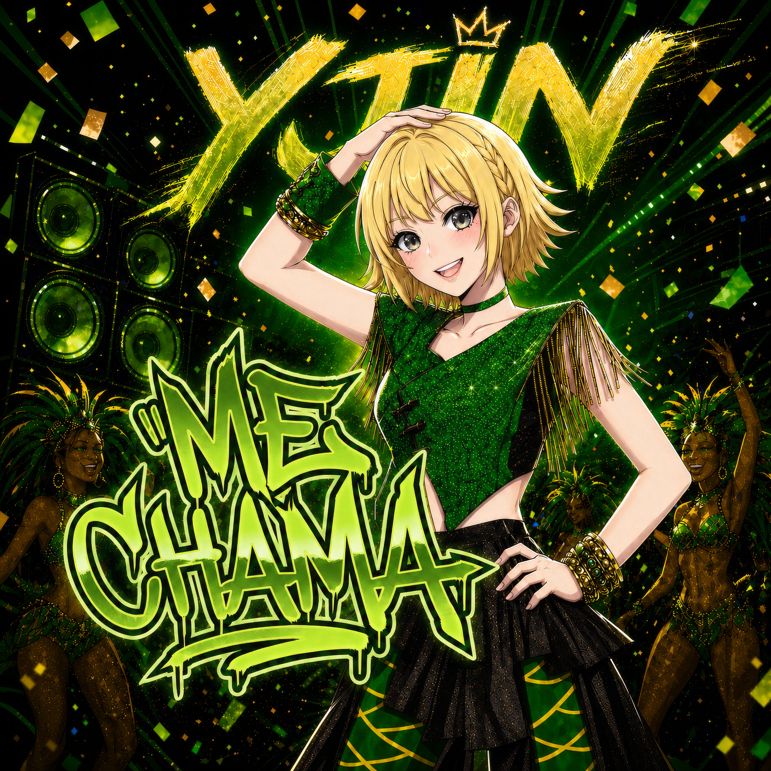 YJIN — Me Chama (Slowed and Sped Up) official album jacket